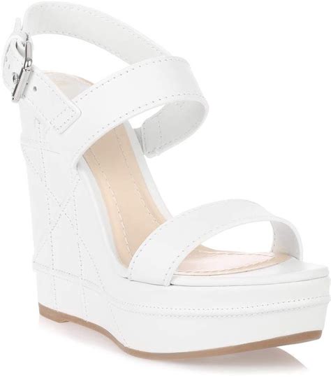 dior stiefel damen weiss|Dior wedge platform sandals.